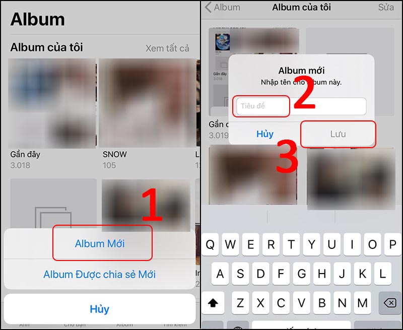 Đặt tên cho album